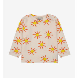Baby Sun all over T-shirt Offwhite