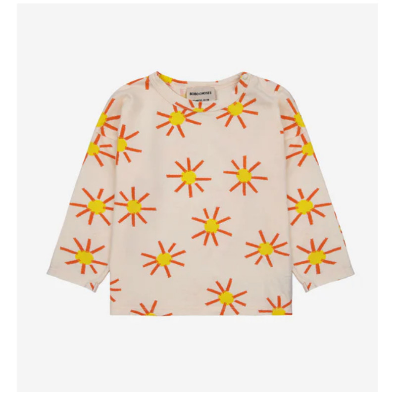 Baby Sun all over T-shirt Offwhite