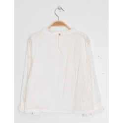 Blouse brodée