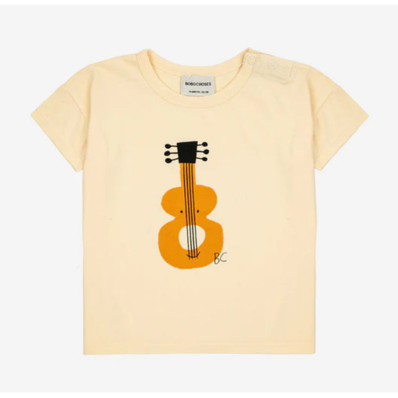 T-shirt guitare acoustique