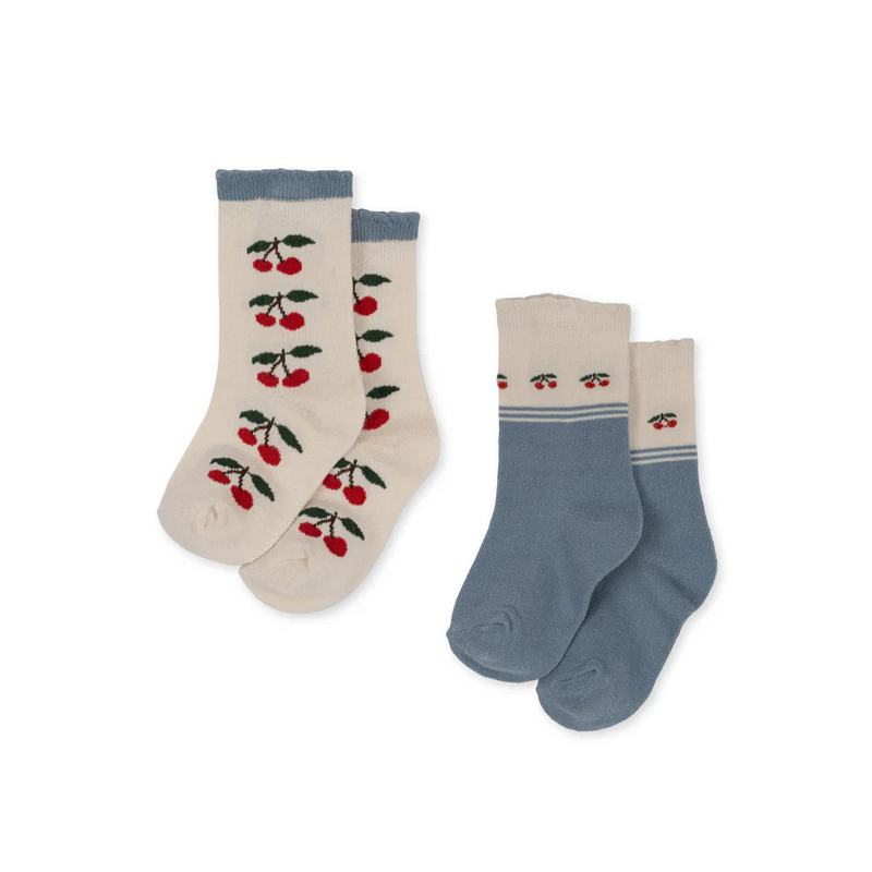 Lot de 2 paires de chaussettes CHERRY