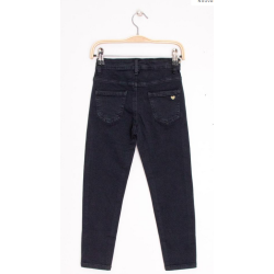 Pantalon slim navy