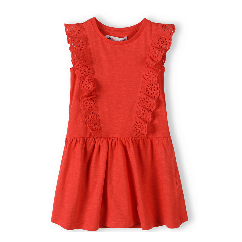 Robe unie rouge