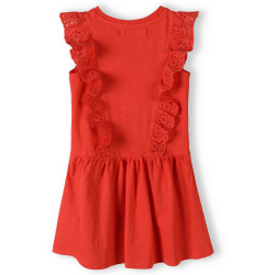 Robe unie rouge