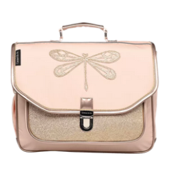 Cartable Moyen Libellule Rose