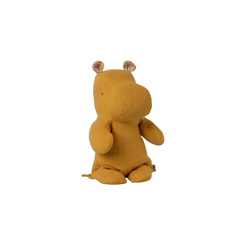 Peluche Hippo Dusty Yellow small- Safari Friends