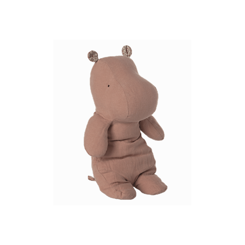 Peluche Hippo Vieux Rose medium - Safari Friends