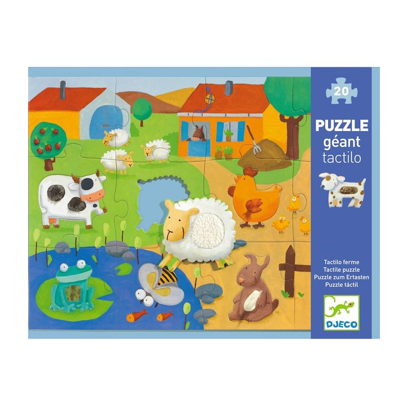 Puzzle géant Tactilo ferme