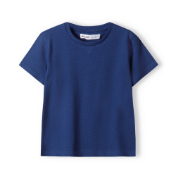 T-shirt uni bleu marine