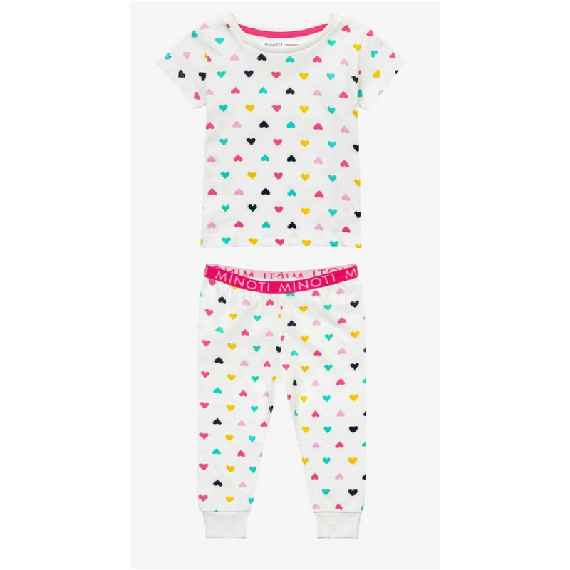 Pyjama 2P coeurs