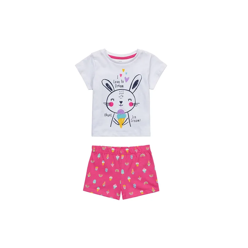 Pyjama 2P lapin glace