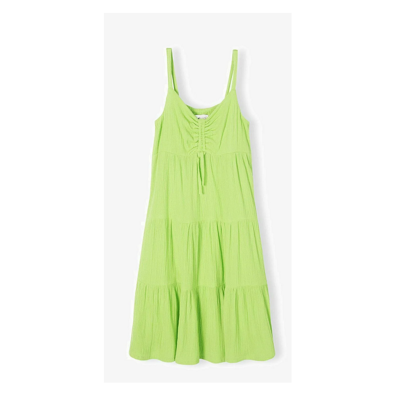 Robe longue verte