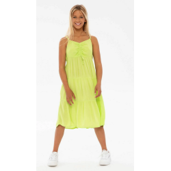 Robe longue verte