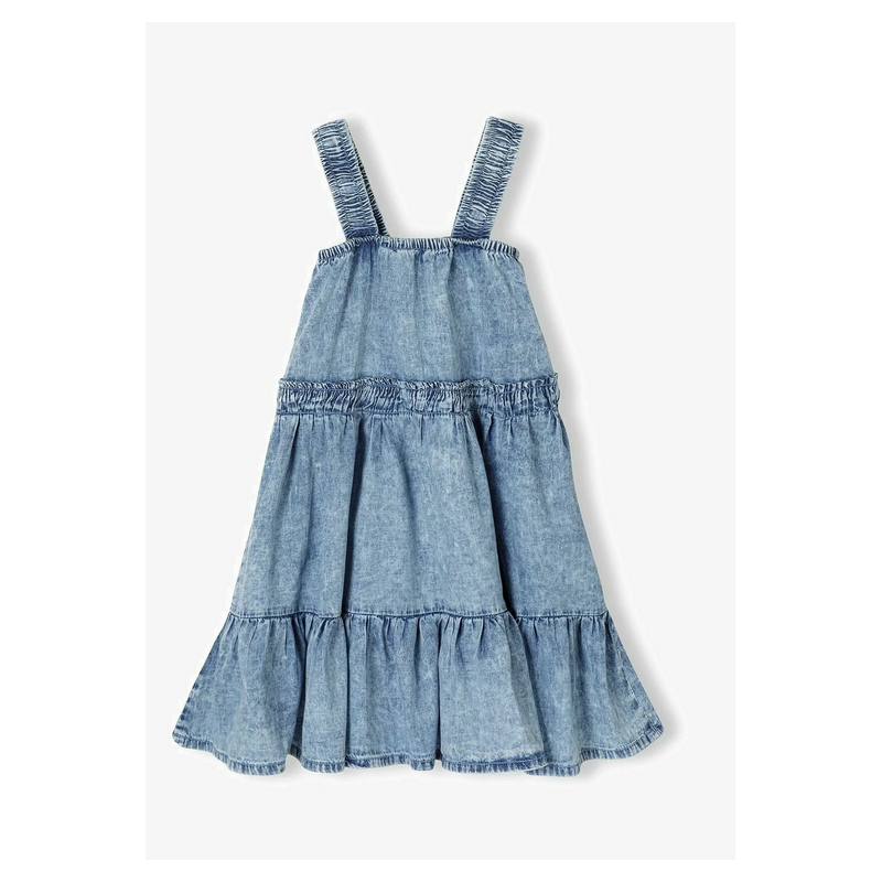 Robe longue denim