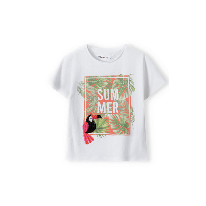 T-shirt blanc summer