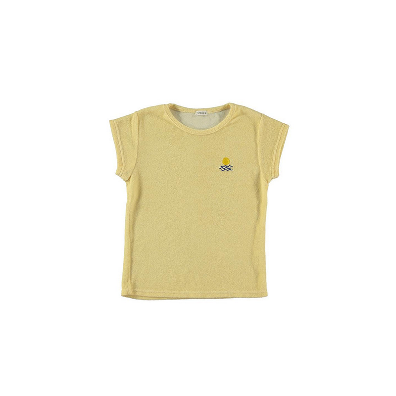 T shirt éponge jaune