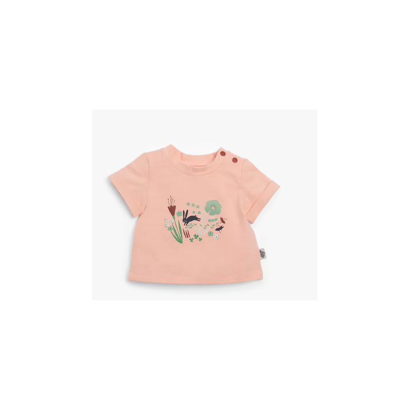 t-shirt Justine rose