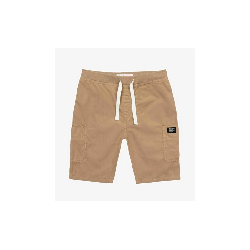 Boys stone basic poplin short