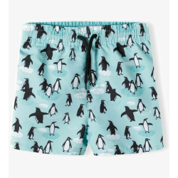 Short de bain pingouins