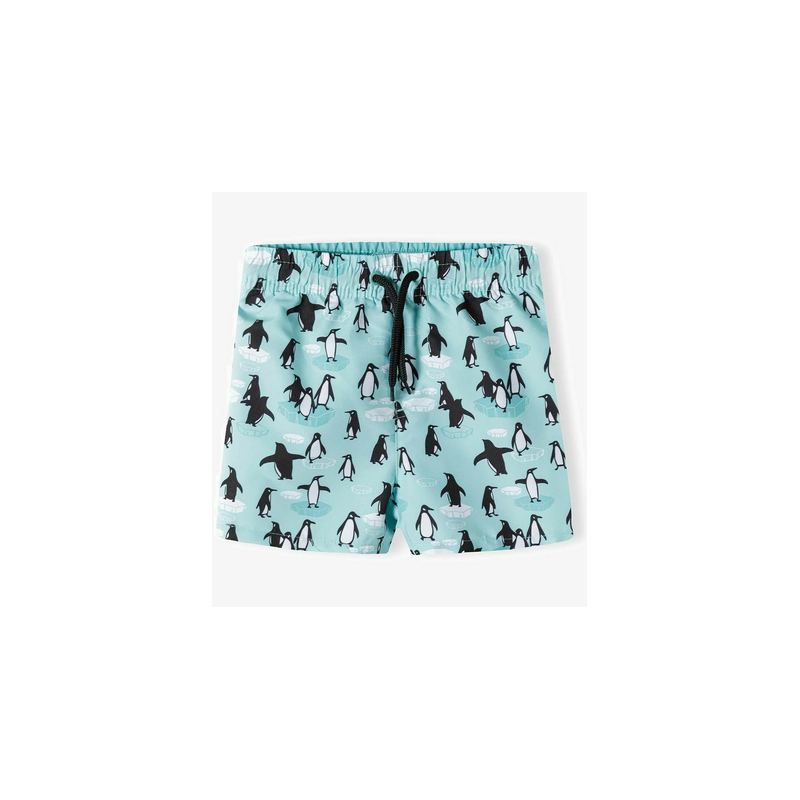 Short de bain pingouins bébé