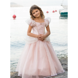 Robe de princesse antique Rose pâle