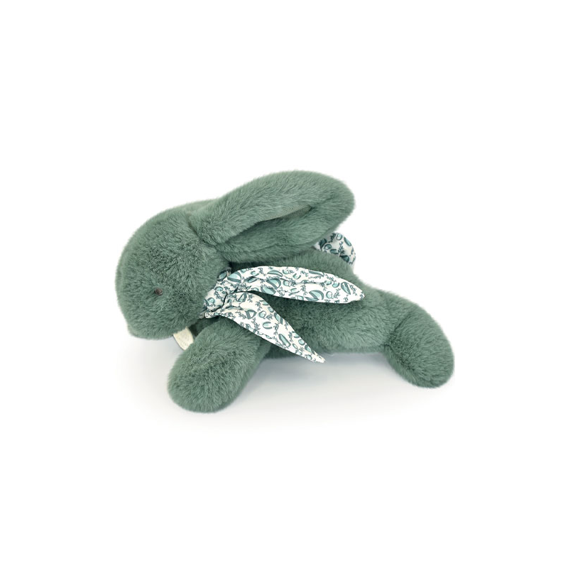 Peluche Lapin Doudou- Pantin vert sauge