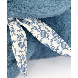 Peluche Lapin Doudou- Pantin bleu