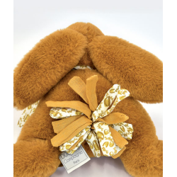 Peluche Lapin Doudou- Pantin ocre