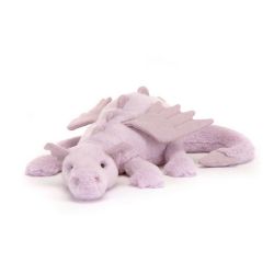 Peluche dragon lavende