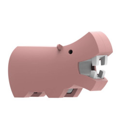 Puzzle 3D Hippopotame Rose