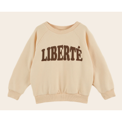 Sweat shirt Liberté brioche