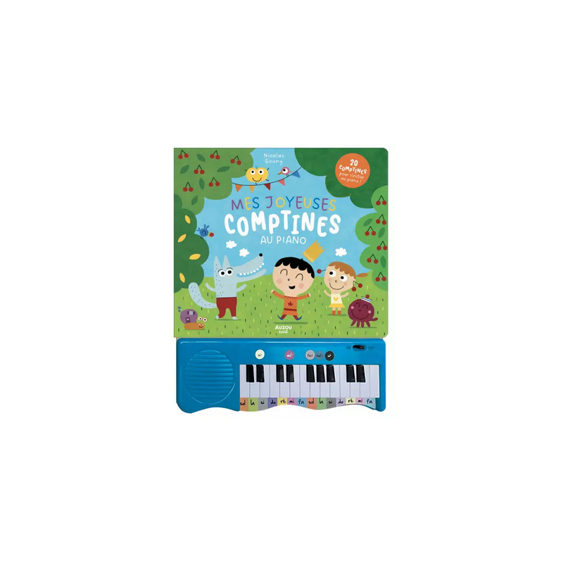 Mon Livre Piano - Mes Joyeuses Comptines au Piano