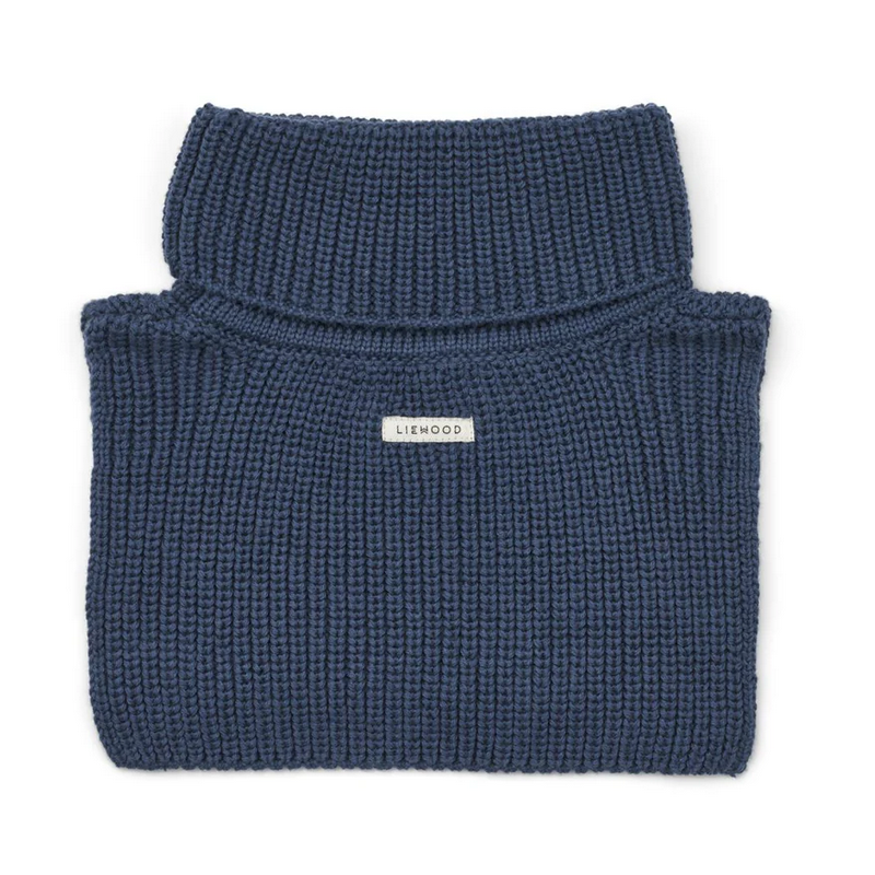 Cache Cou en Coton Meak Indigo blue