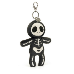 Porte clés peluche skeleton bob