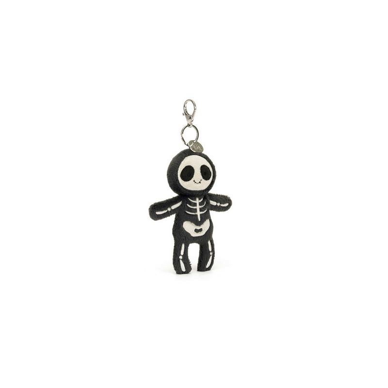 Porte clés peluche skeleton bob