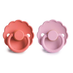 Set de 2 tétines Frigg Daisy Poppy/lupine T2