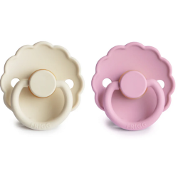 Lot de 2 tétines Frigg Daisy Cream/lupine