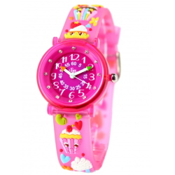 Montre pédagogique Babywatch cupcake