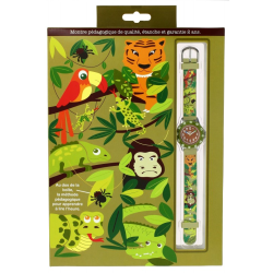 Montre pédagogique Baby watch- Jungle