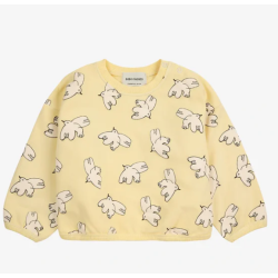 Sweatshirt Freedom Bird jaune