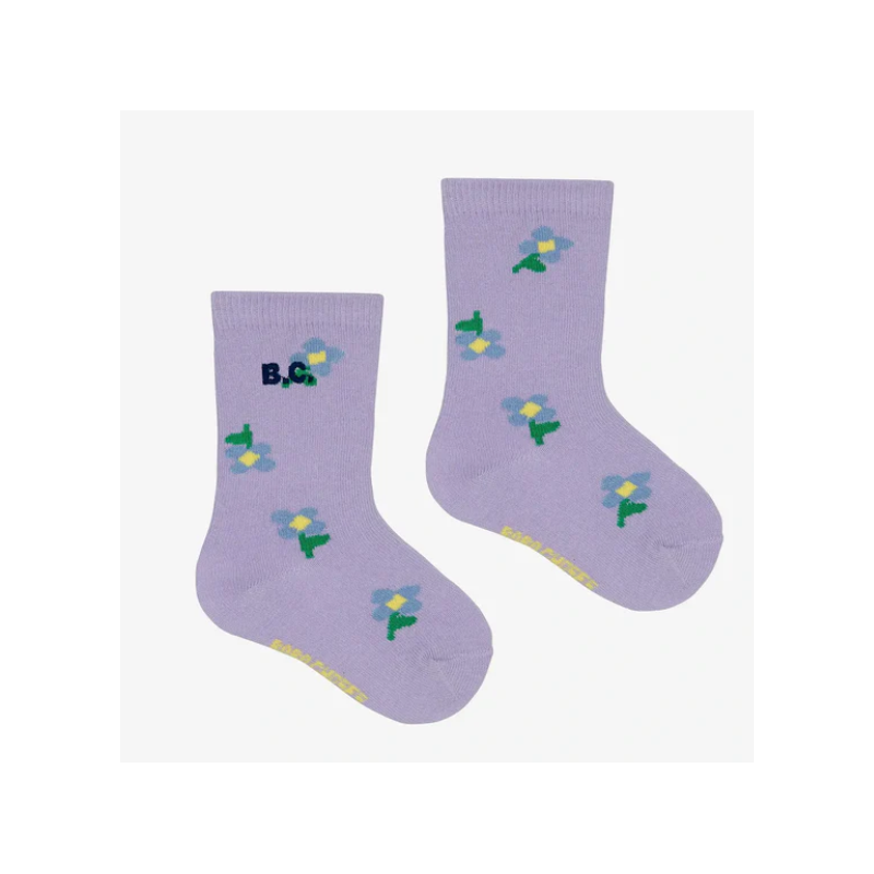 Chaussettes Fleurs