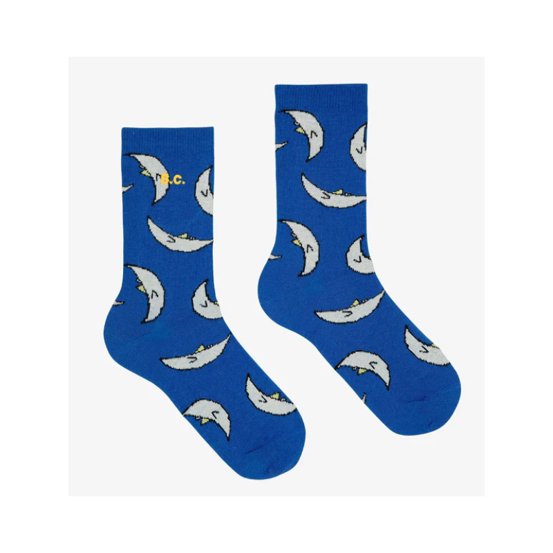 Chaussettes Lunes bleues