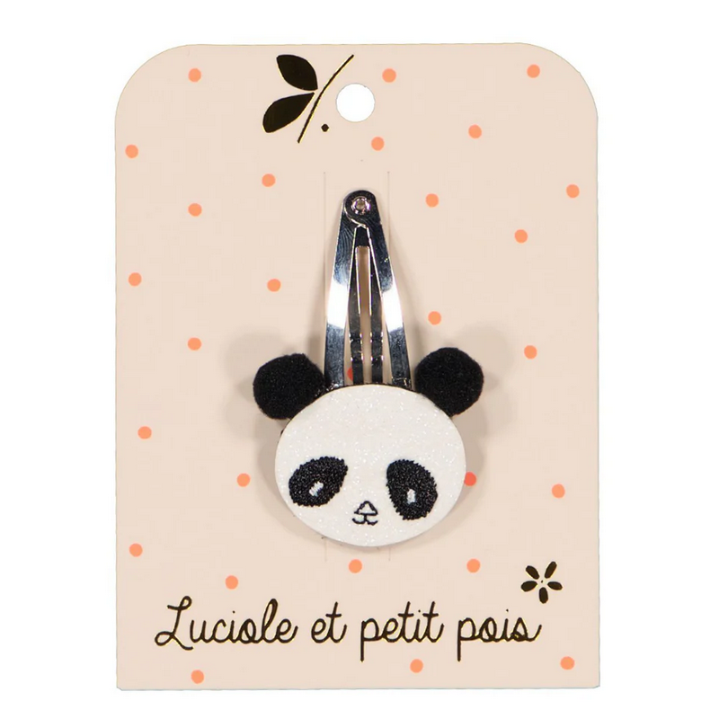 Barrette Panda Luciole et Petit pois