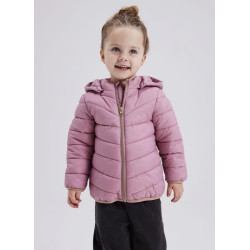 Veste rembourrée à capuche Lila