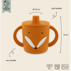 Tasse d'apprentissage en silicone Mr Fox