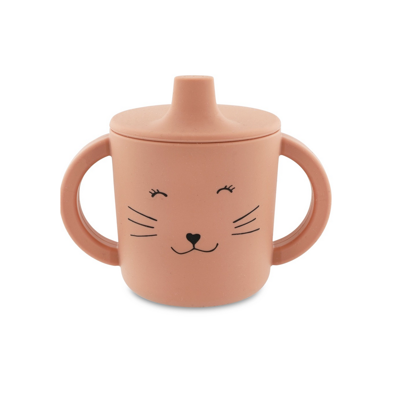 Tasse d'apprentissage en silicone Mrs Cat