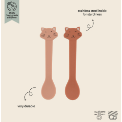 Cuillère silicone 2-pack - Mrs. Cat