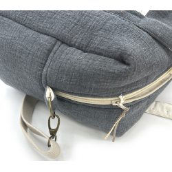 Sac de maternité bosla camila storm grey