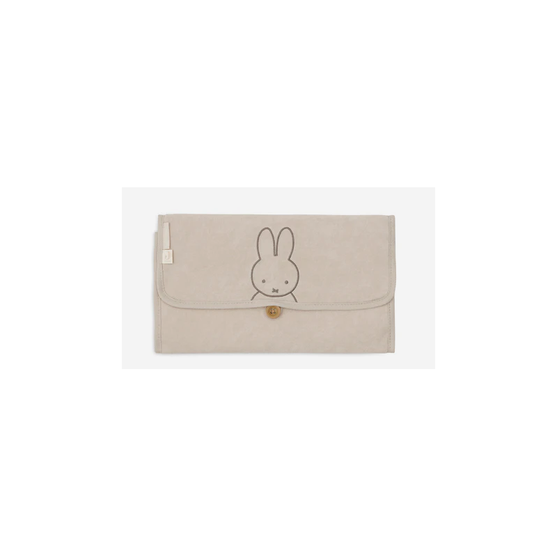 Tapis à langer Miffy beige