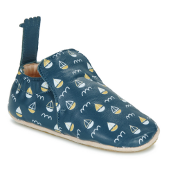 Chaussons my blublu - mou denim imprimé bateaux